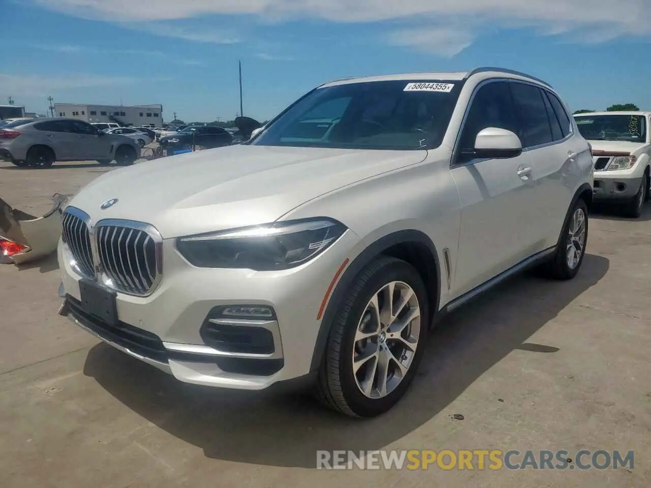 1 Photograph of a damaged car 5UXCR6C50KLL26006 BMW X5 2019