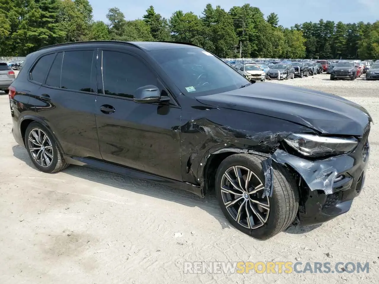 4 Photograph of a damaged car 5UXCR6C50KLL27205 BMW X5 2019