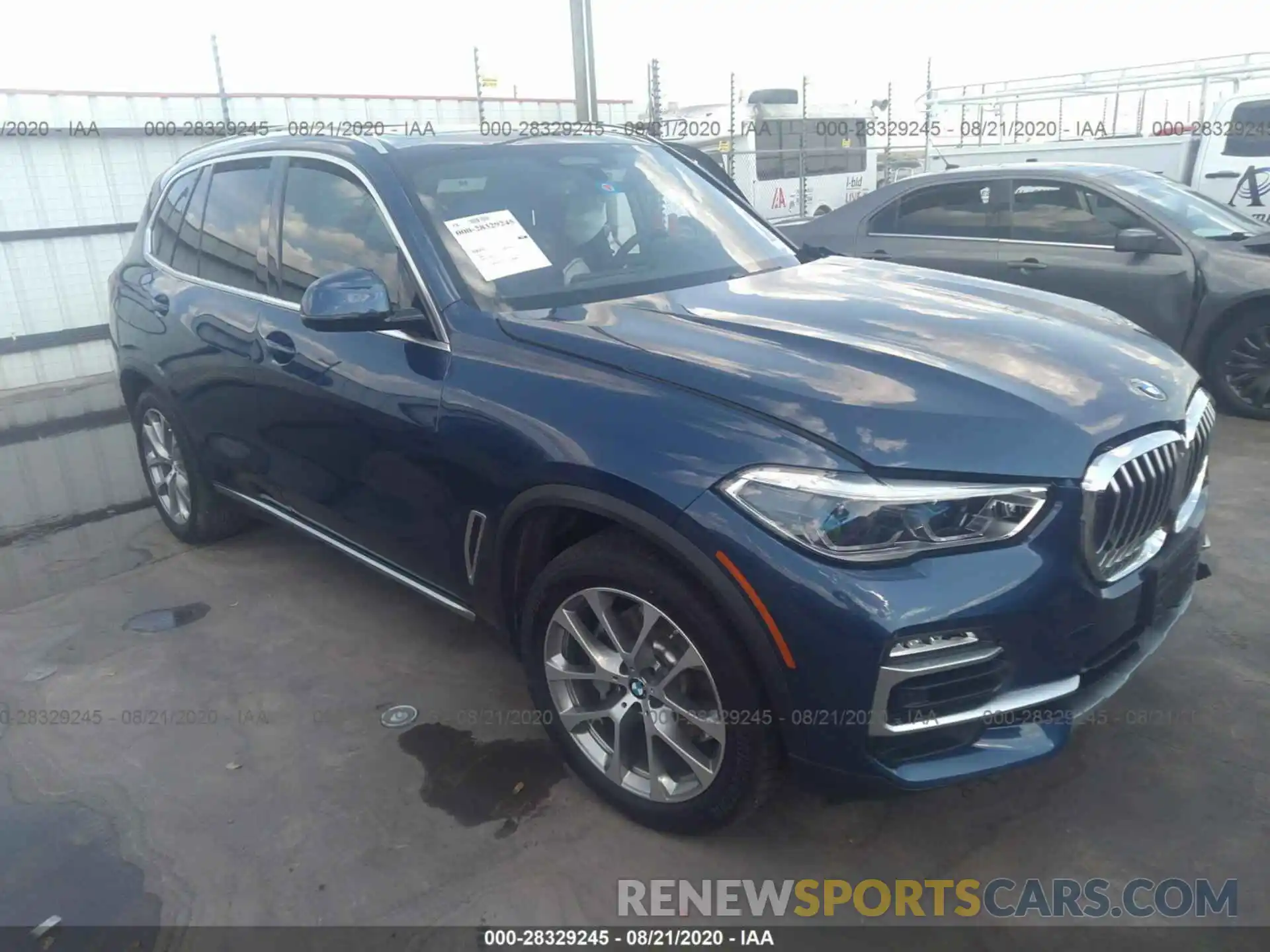 1 Photograph of a damaged car 5UXCR6C50KLL35112 BMW X5 2019