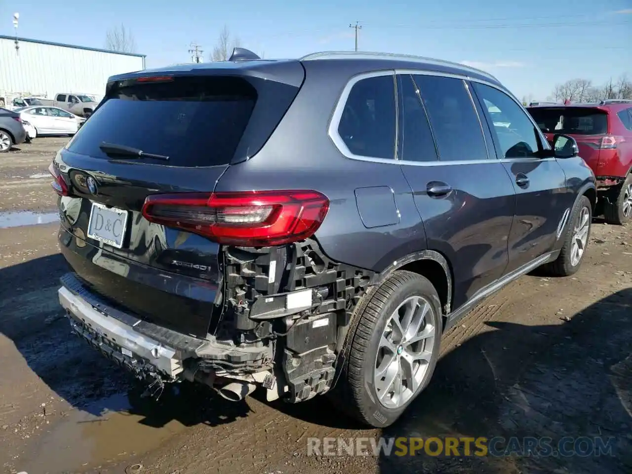 4 Photograph of a damaged car 5UXCR6C51KLK82923 BMW X5 2019