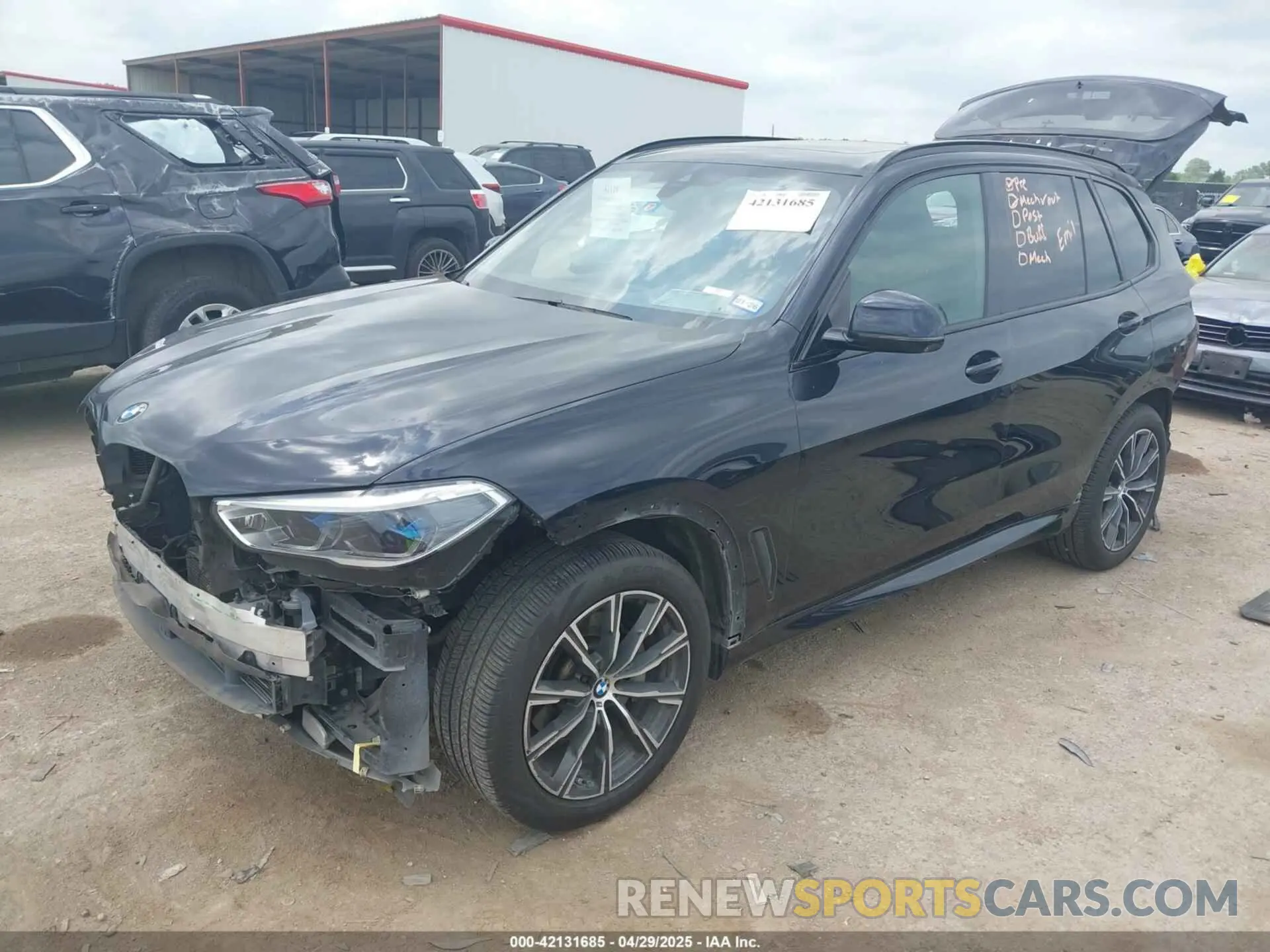 2 Photograph of a damaged car 5UXCR6C51KLL22840 BMW X5 2019