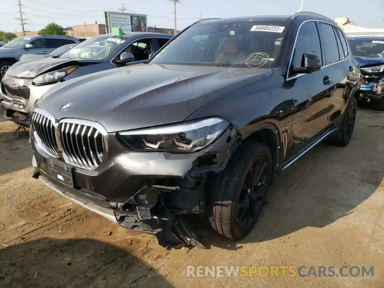 2 Photograph of a damaged car 5UXCR6C51KLL63047 BMW X5 2019