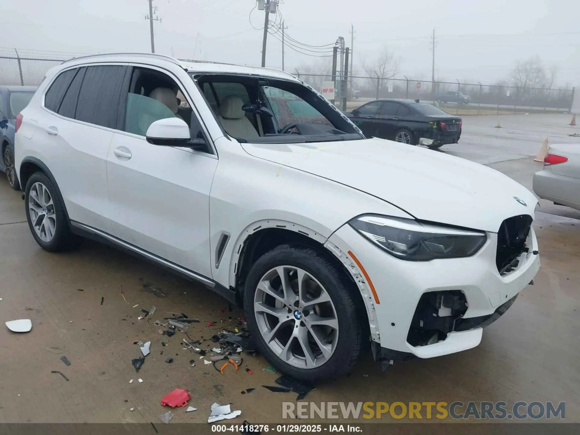 1 Photograph of a damaged car 5UXCR6C52KLL10647 BMW X5 2019