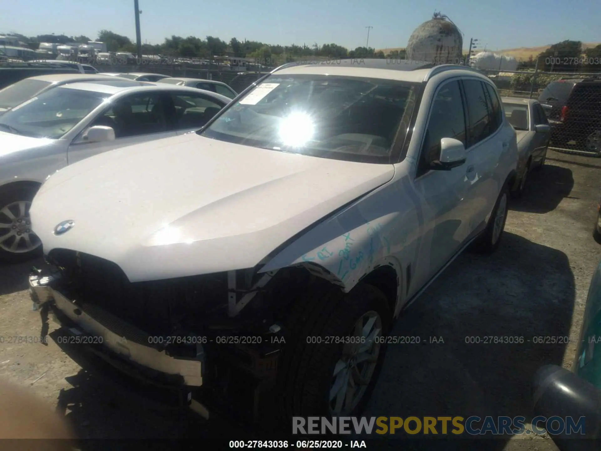 2 Photograph of a damaged car 5UXCR6C53KLK89257 BMW X5 2019