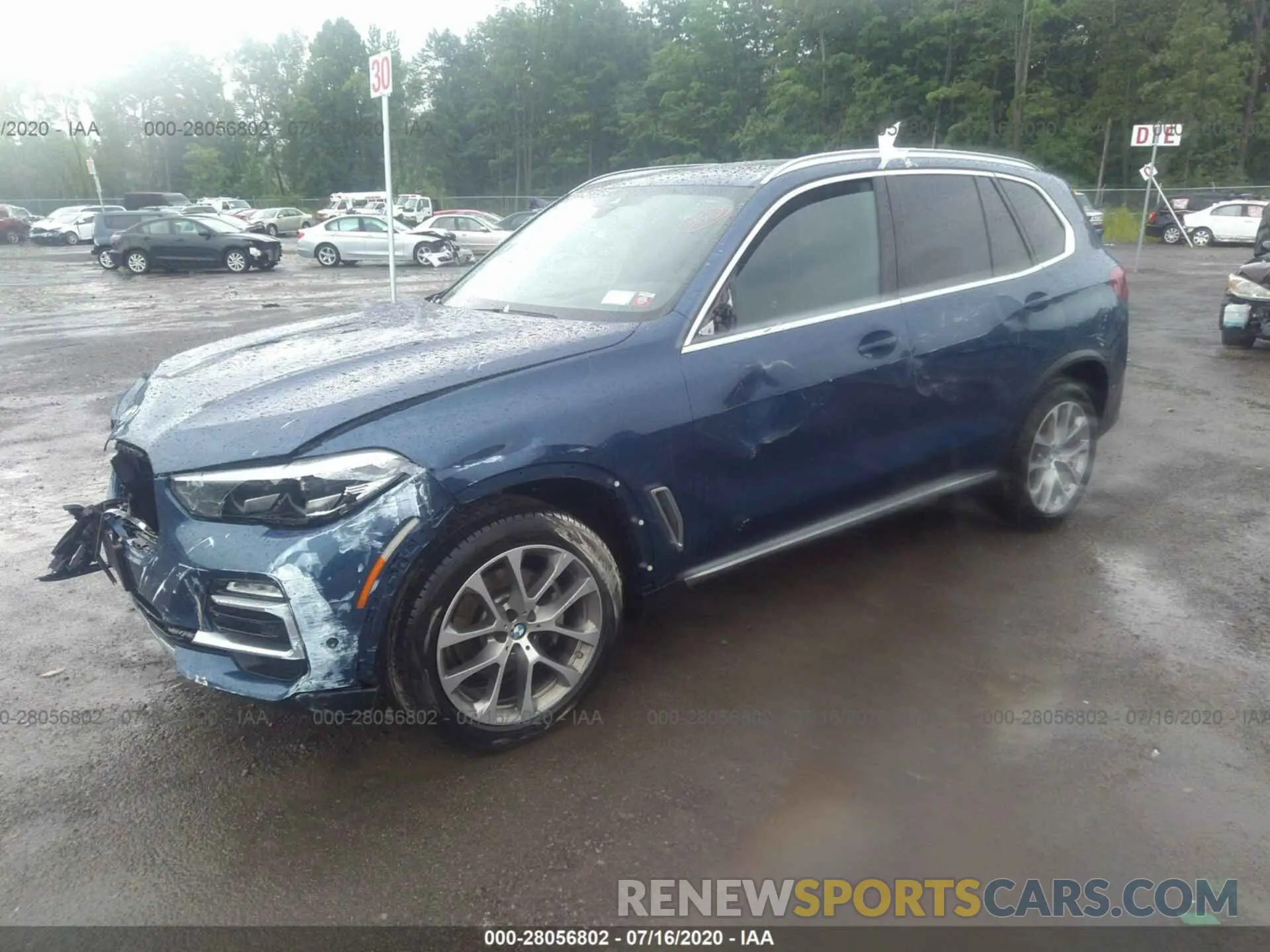 2 Photograph of a damaged car 5UXCR6C54KLK80311 BMW X5 2019