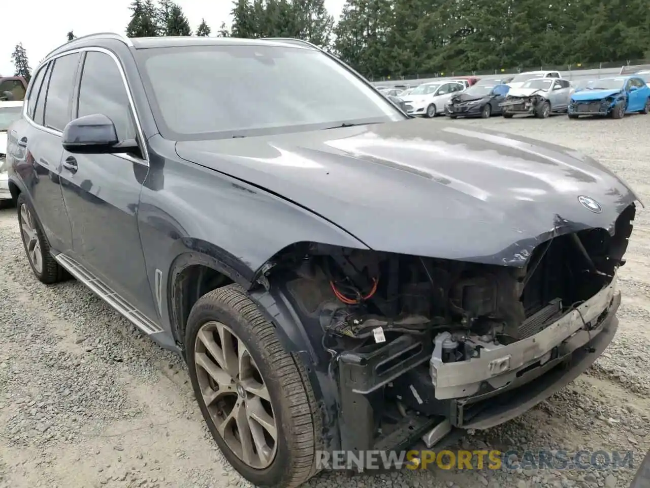 1 Photograph of a damaged car 5UXCR6C54KLL01898 BMW X5 2019