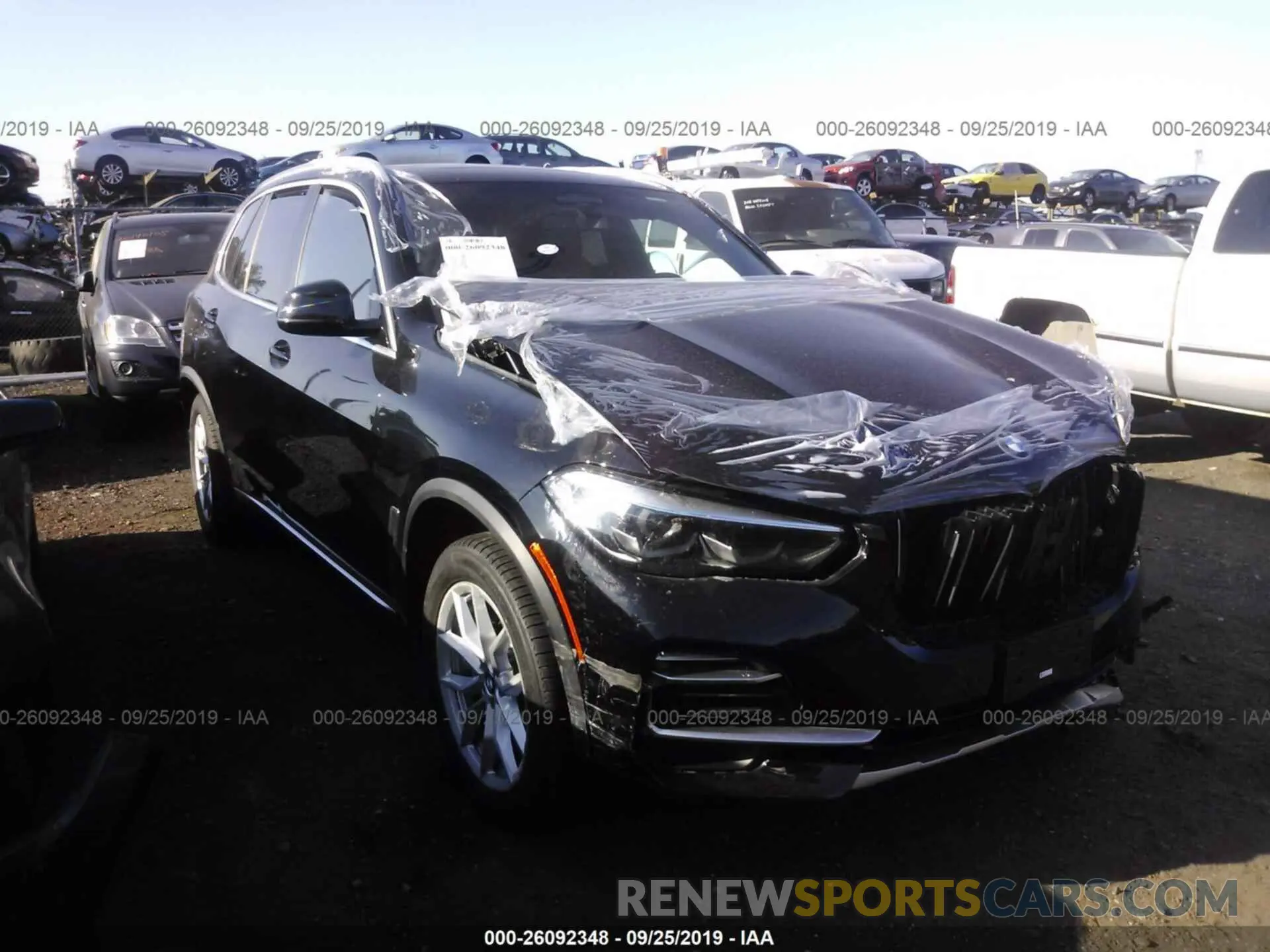 1 Photograph of a damaged car 5UXCR6C54KLL03120 BMW X5 2019