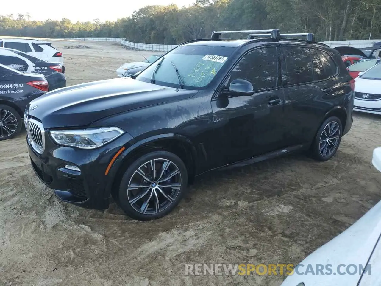 1 Photograph of a damaged car 5UXCR6C54KLL03649 BMW X5 2019