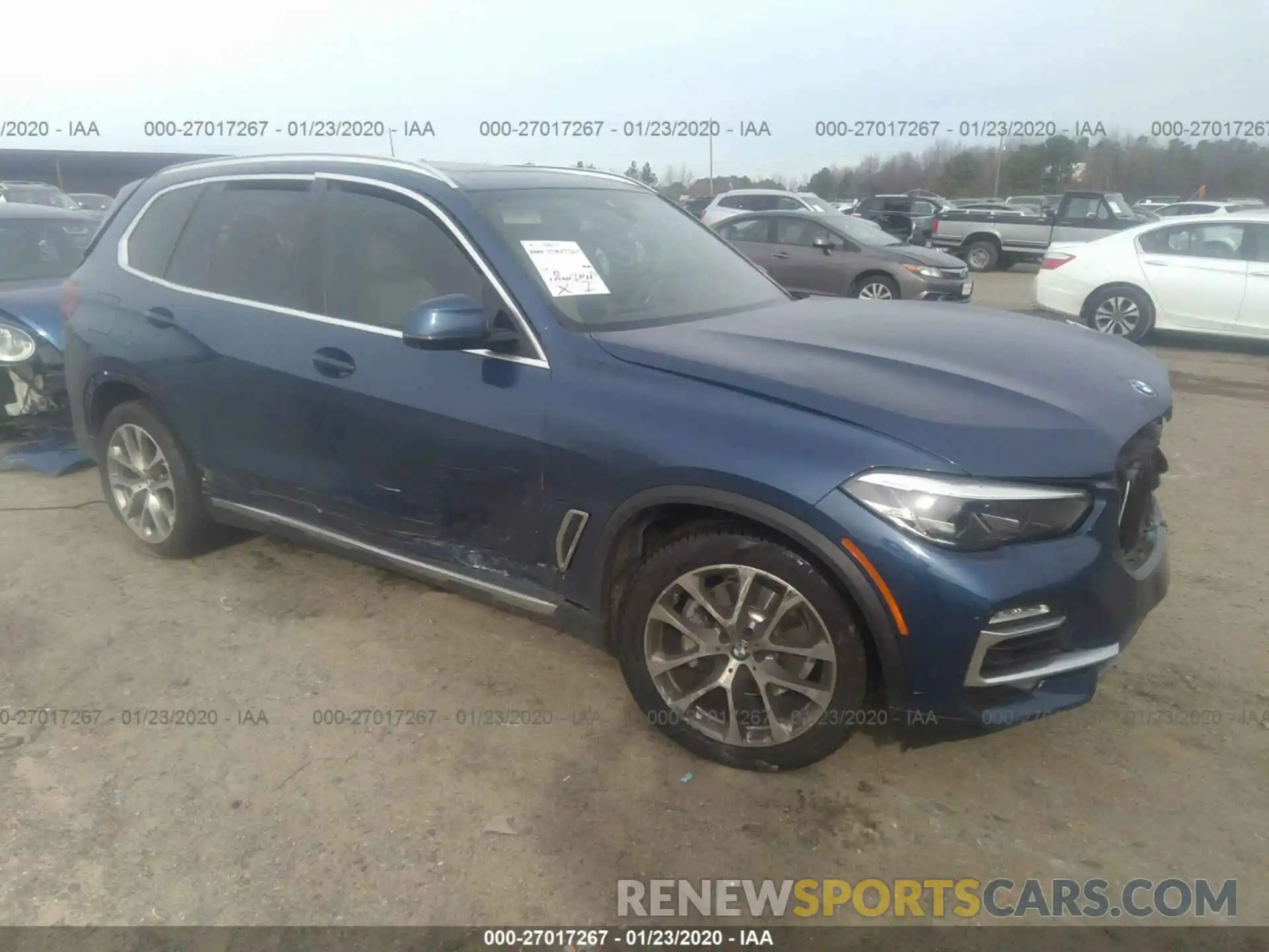 1 Photograph of a damaged car 5UXCR6C54KLL07670 BMW X5 2019