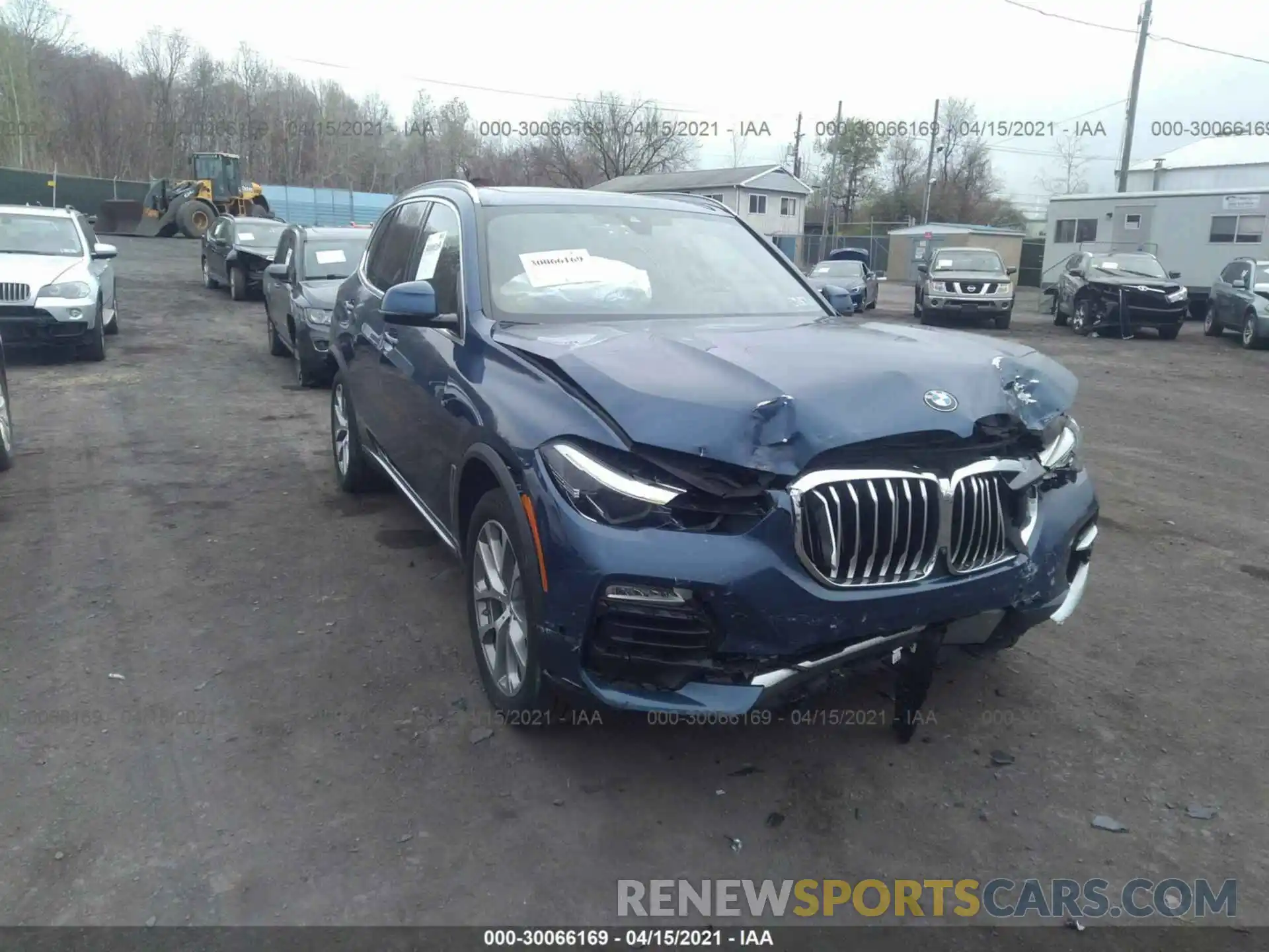 1 Photograph of a damaged car 5UXCR6C54KLL13503 BMW X5 2019