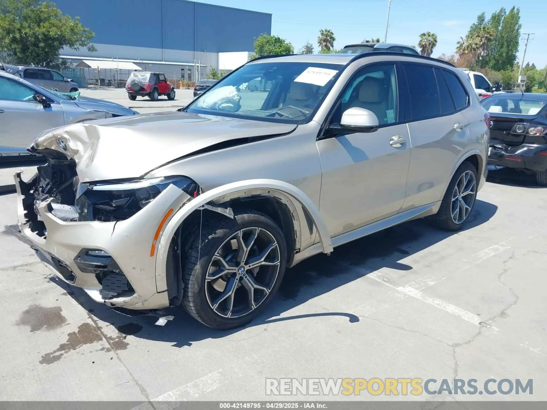 2 Photograph of a damaged car 5UXCR6C54KLL62006 BMW X5 2019