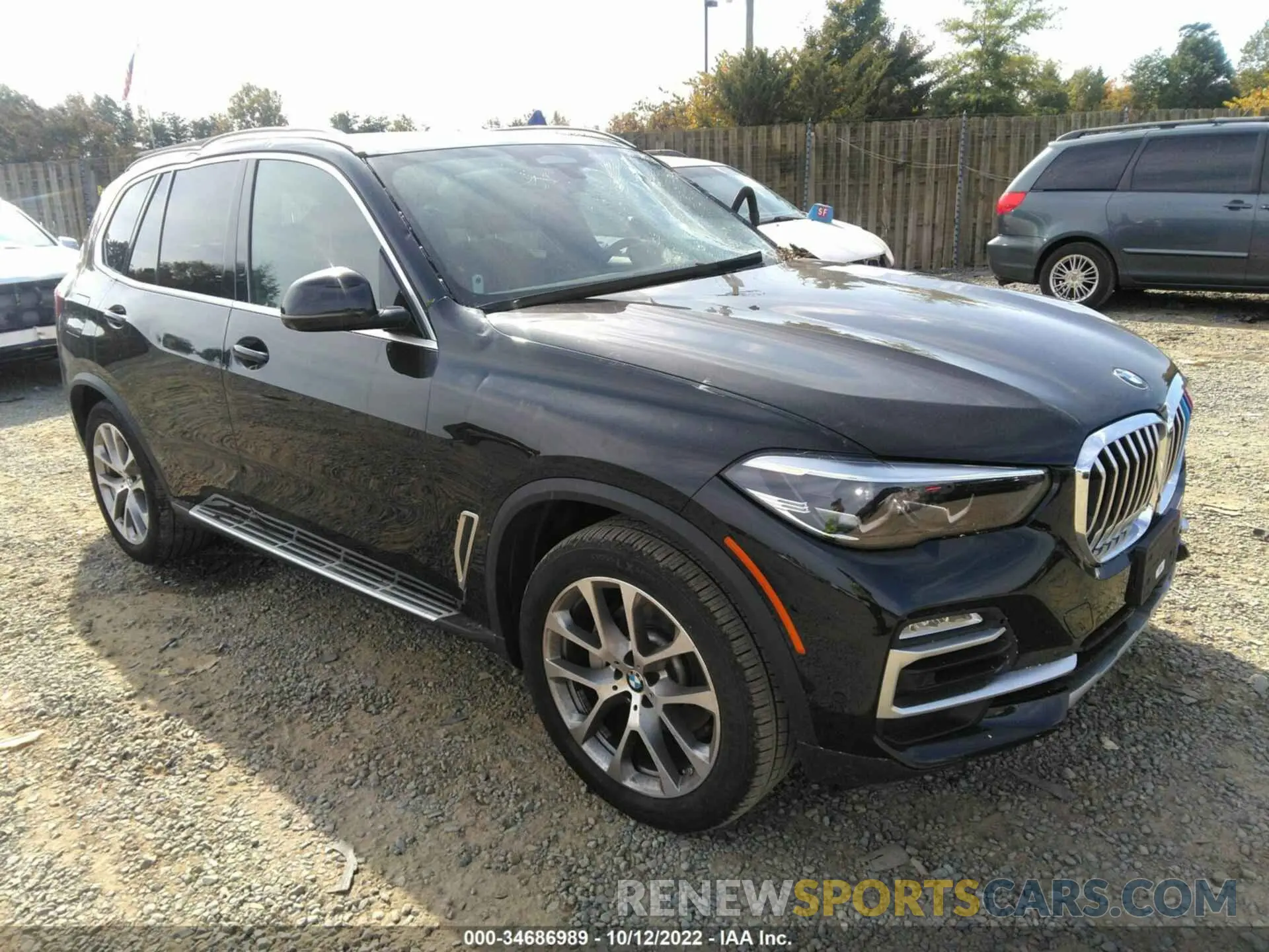 1 Photograph of a damaged car 5UXCR6C54KLL62975 BMW X5 2019