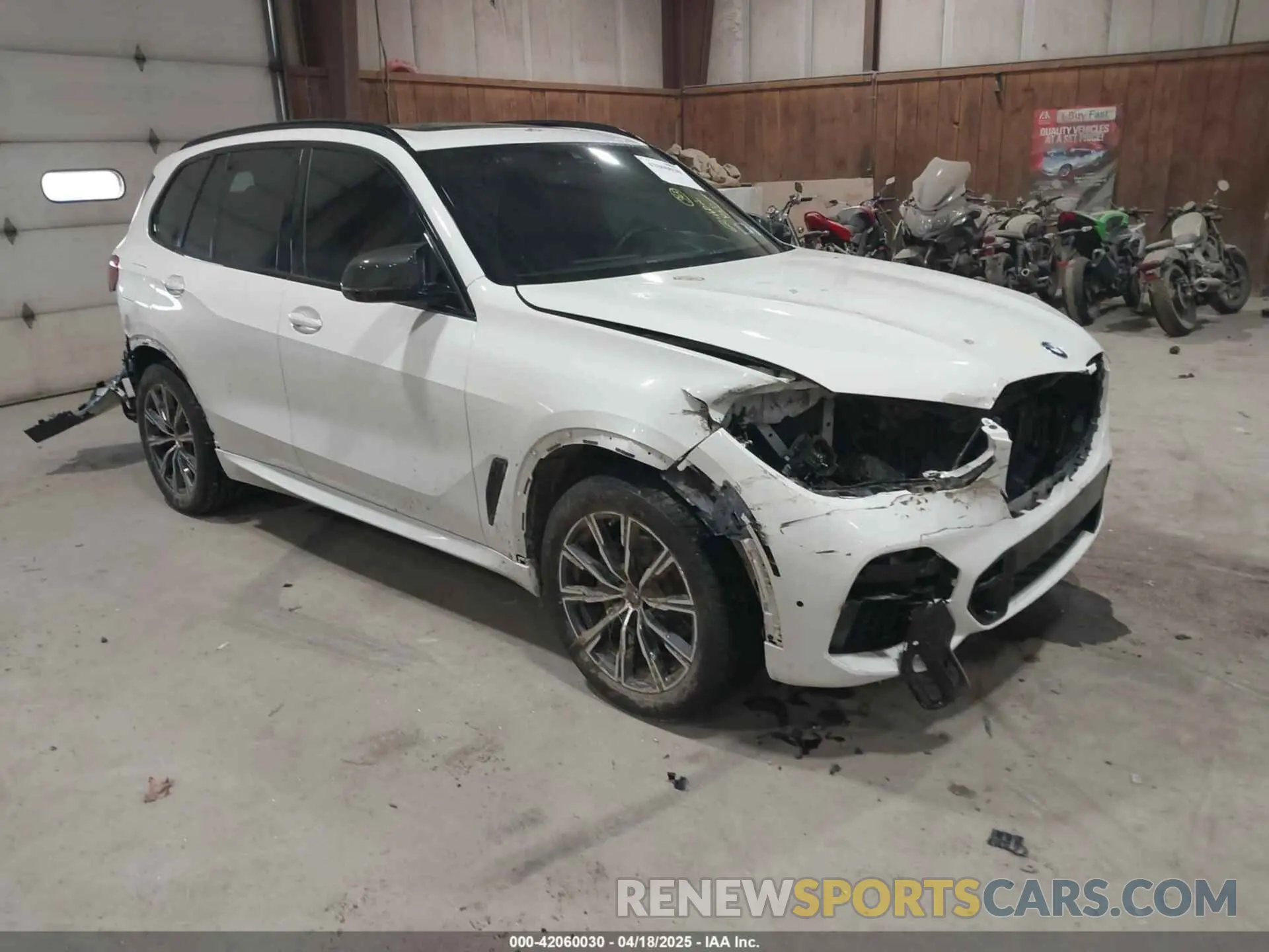 1 Photograph of a damaged car 5UXCR6C55KLL03630 BMW X5 2019