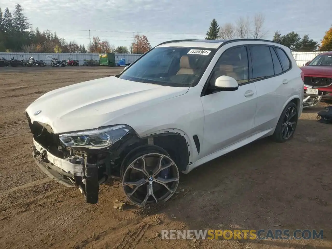 1 Photograph of a damaged car 5UXCR6C55KLL34957 BMW X5 2019