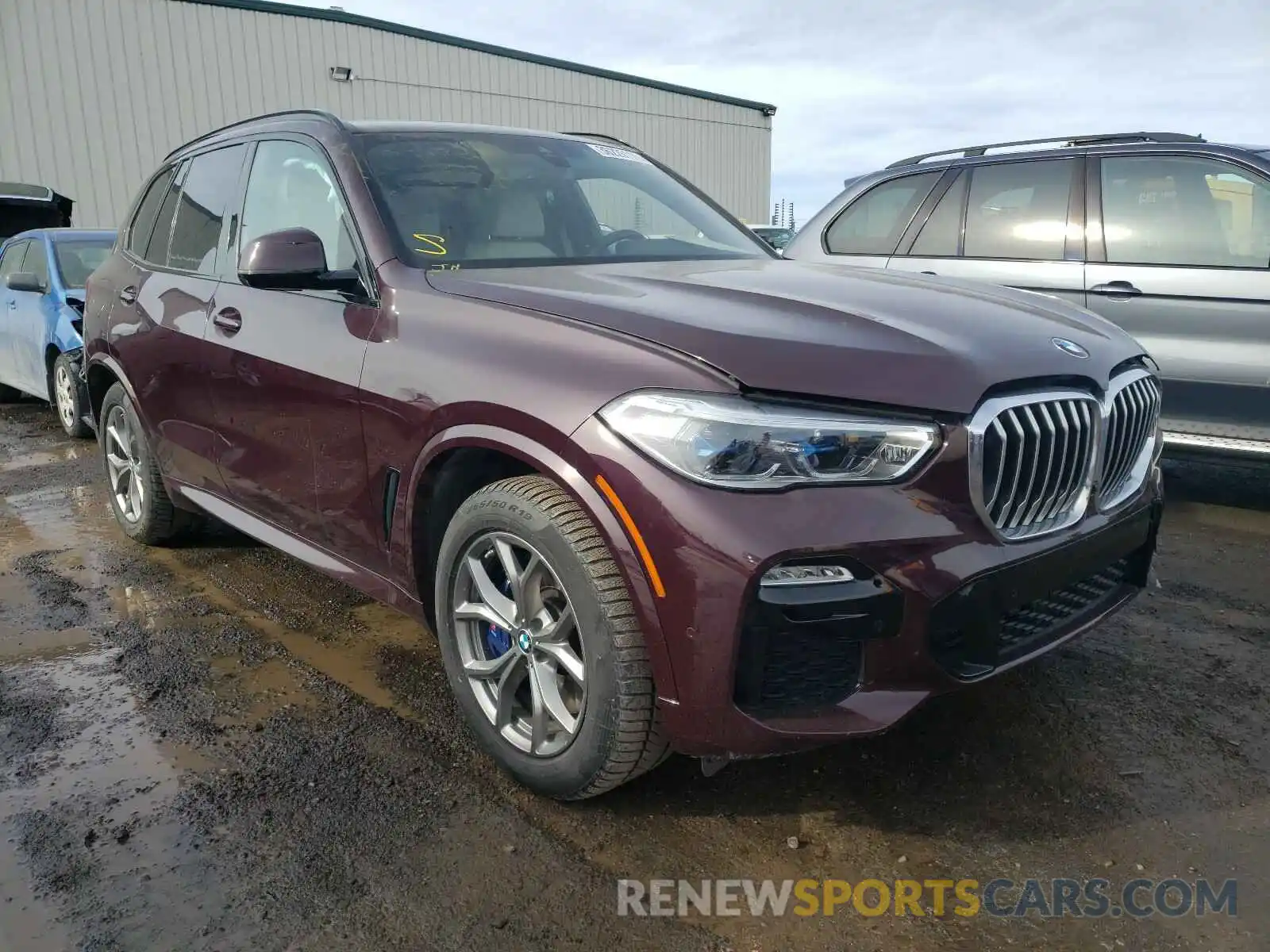 1 Photograph of a damaged car 5UXCR6C55KLL53198 BMW X5 2019