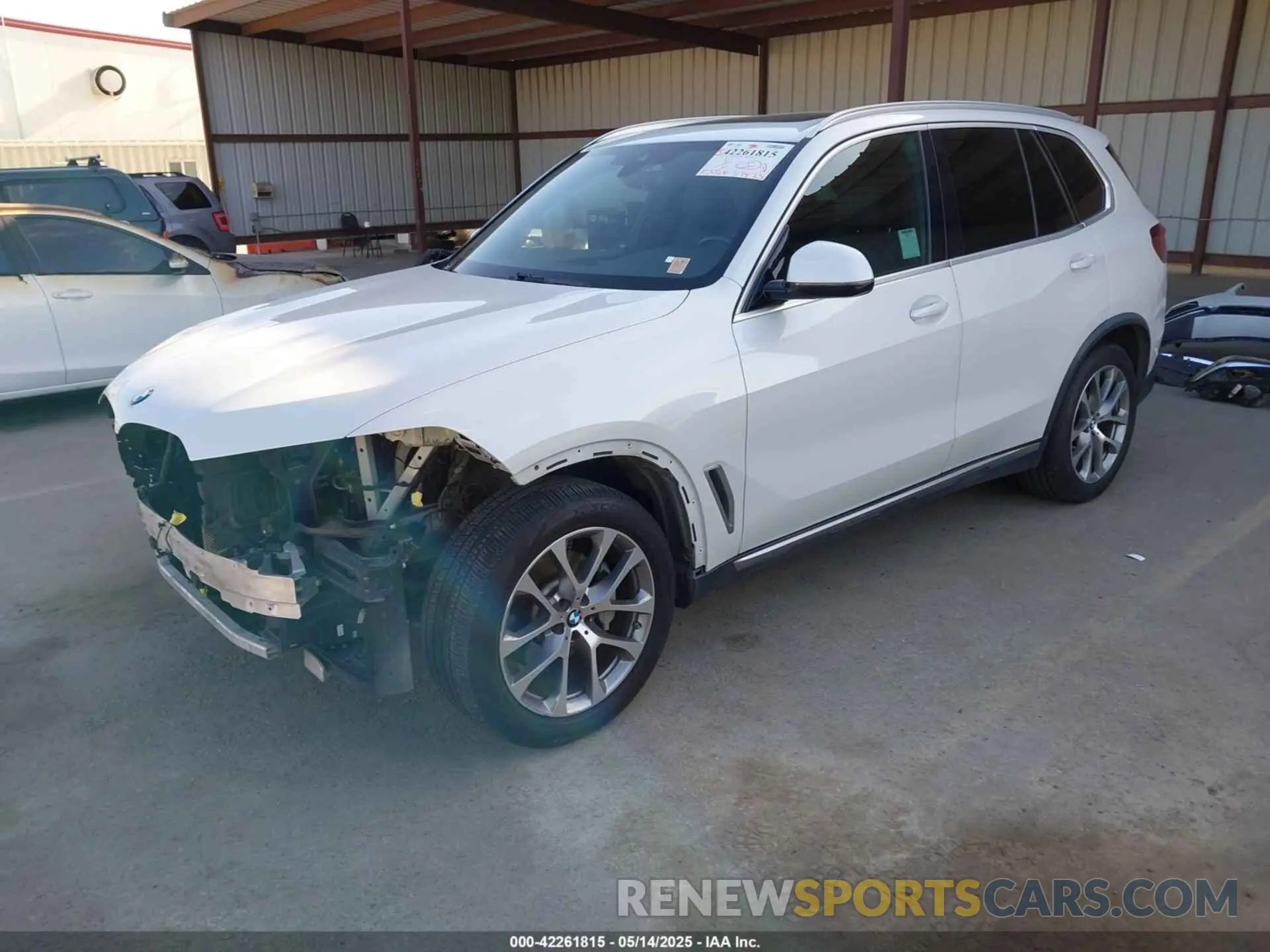 2 Photograph of a damaged car 5UXCR6C56KLL40041 BMW X5 2019