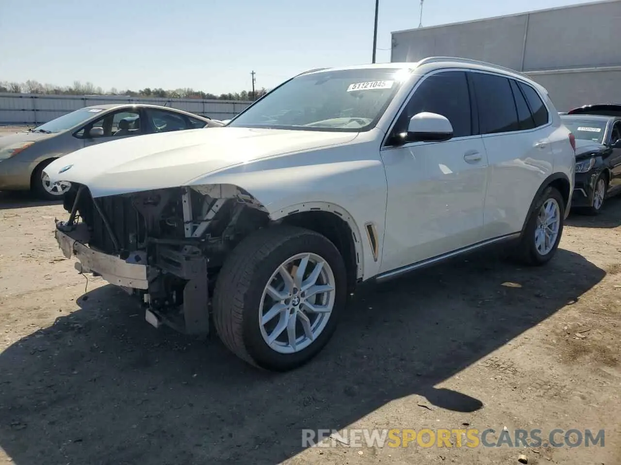 1 Photograph of a damaged car 5UXCR6C56KLL51539 BMW X5 2019