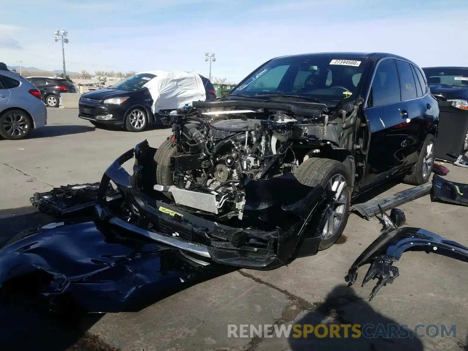 2 Photograph of a damaged car 5UXCR6C57KLL23636 BMW X5 2019