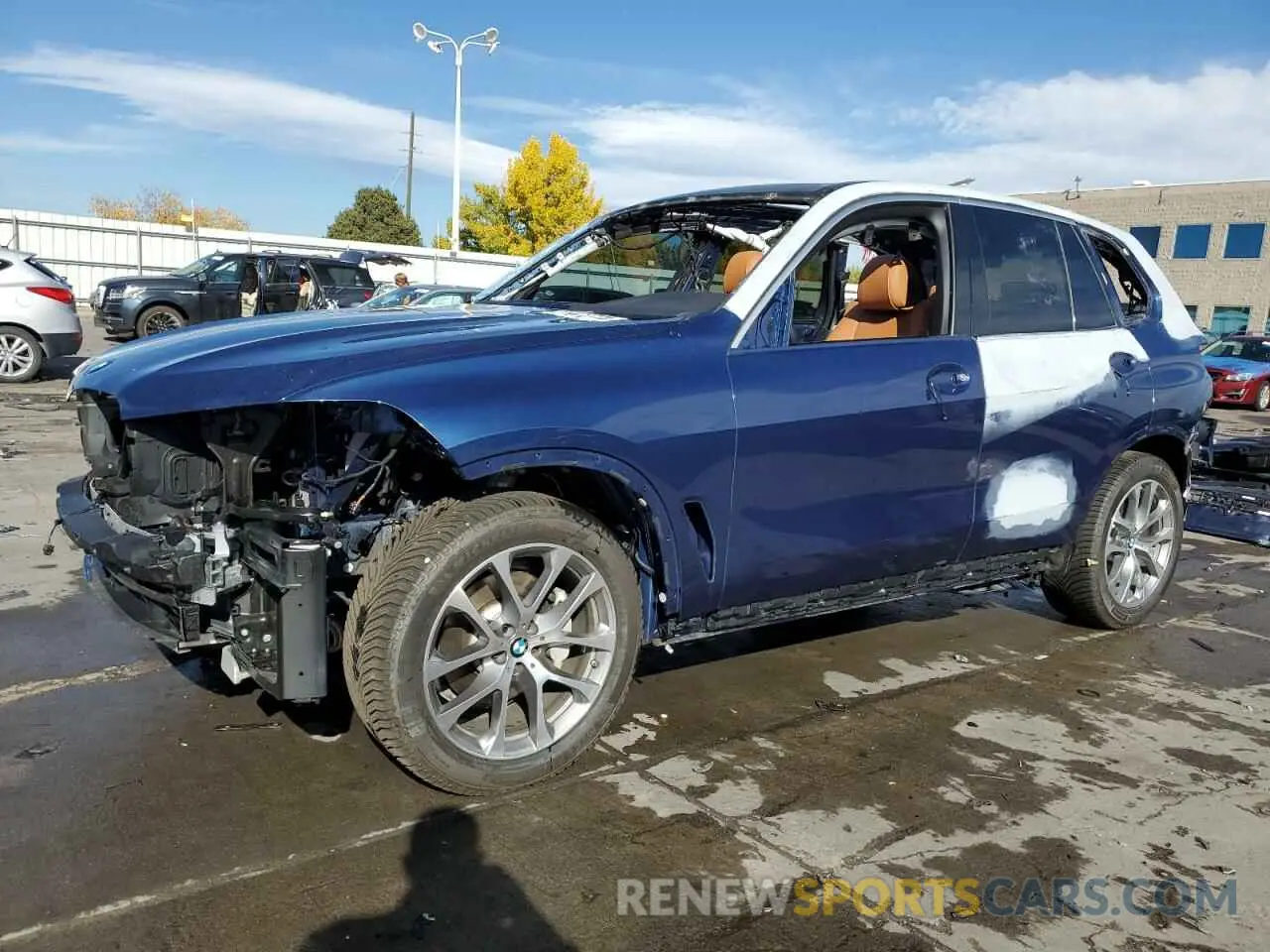 1 Photograph of a damaged car 5UXCR6C57KLL62193 BMW X5 2019