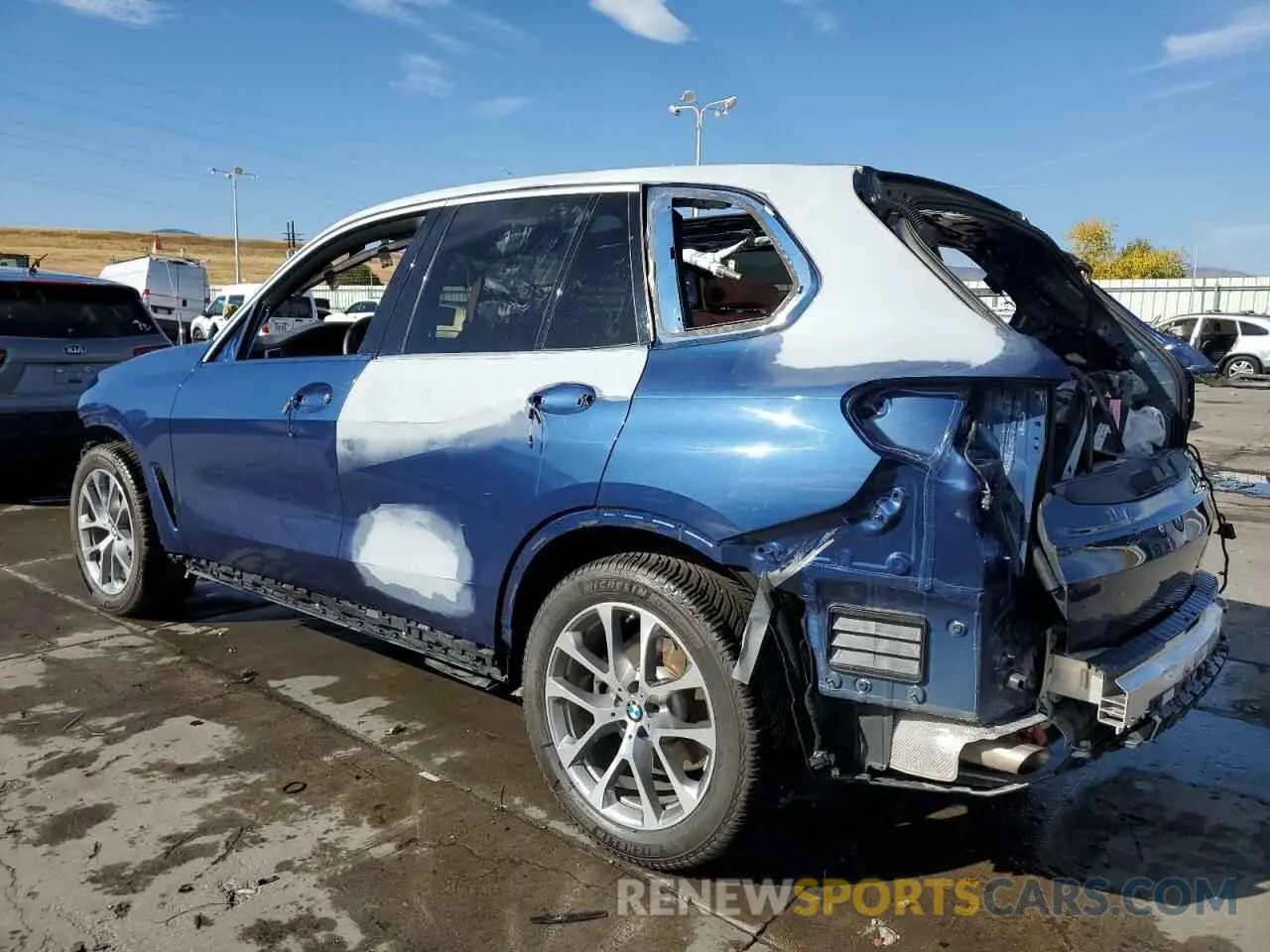 2 Photograph of a damaged car 5UXCR6C57KLL62193 BMW X5 2019