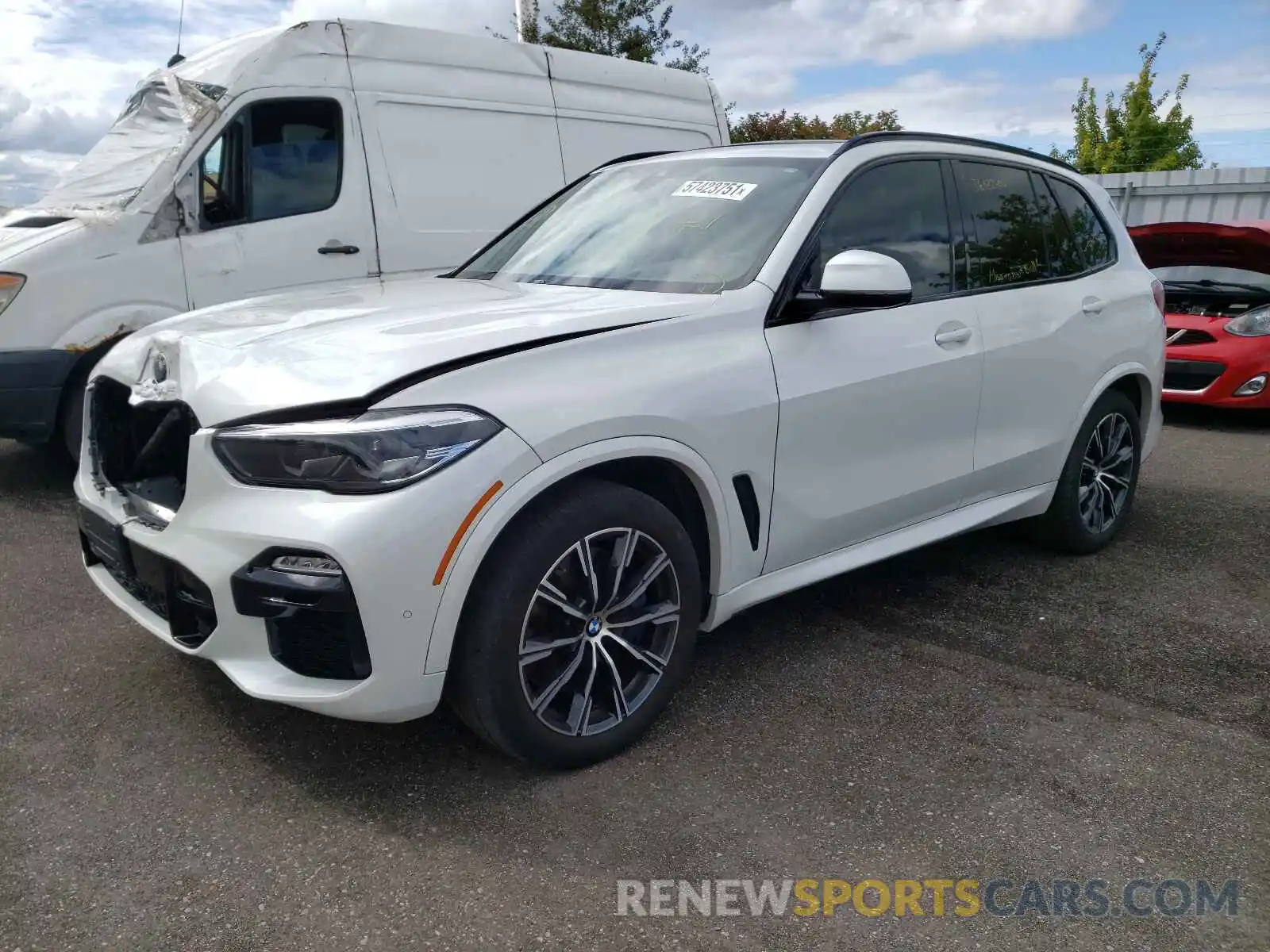 2 Photograph of a damaged car 5UXCR6C58KLL06280 BMW X5 2019