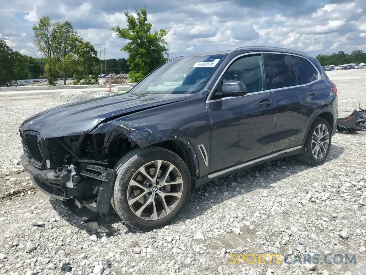 1 Photograph of a damaged car 5UXCR6C58KLL11785 BMW X5 2019