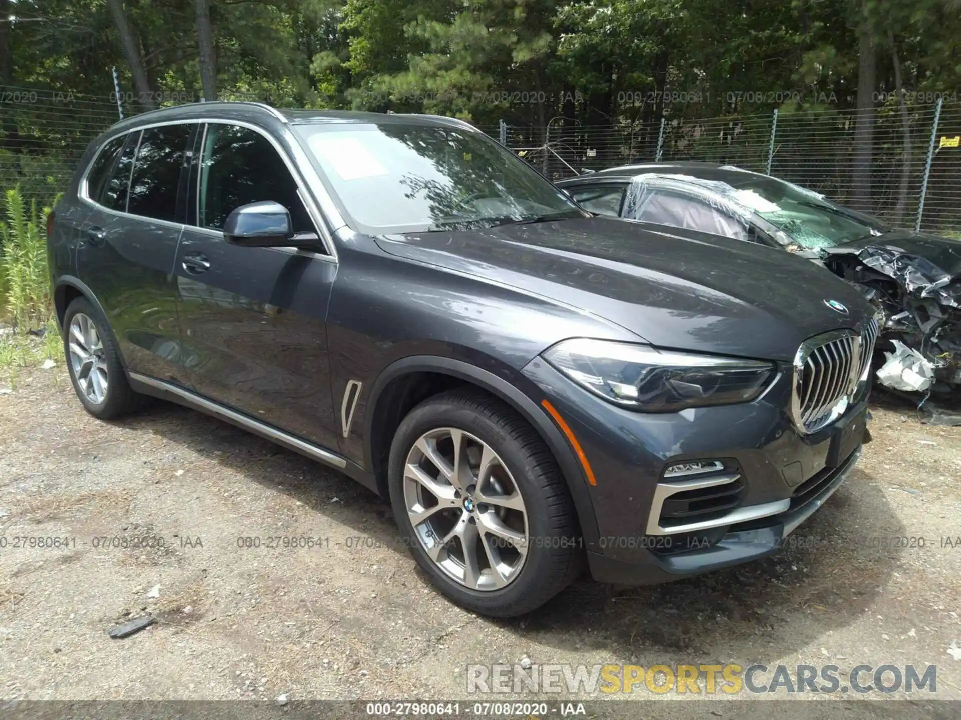 1 Photograph of a damaged car 5UXCR6C58KLL13343 BMW X5 2019