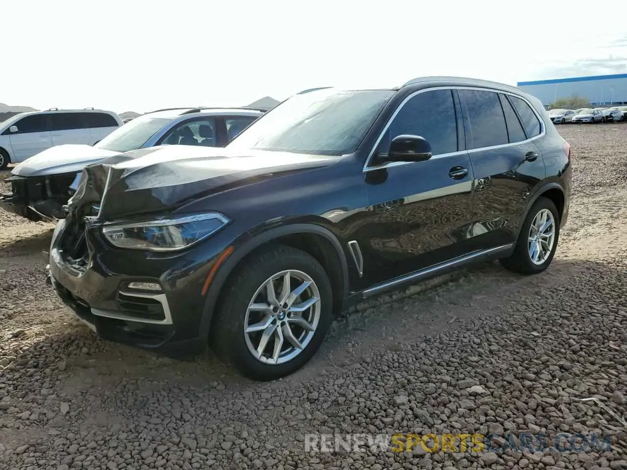 1 Photograph of a damaged car 5UXCR6C58KLL35326 BMW X5 2019