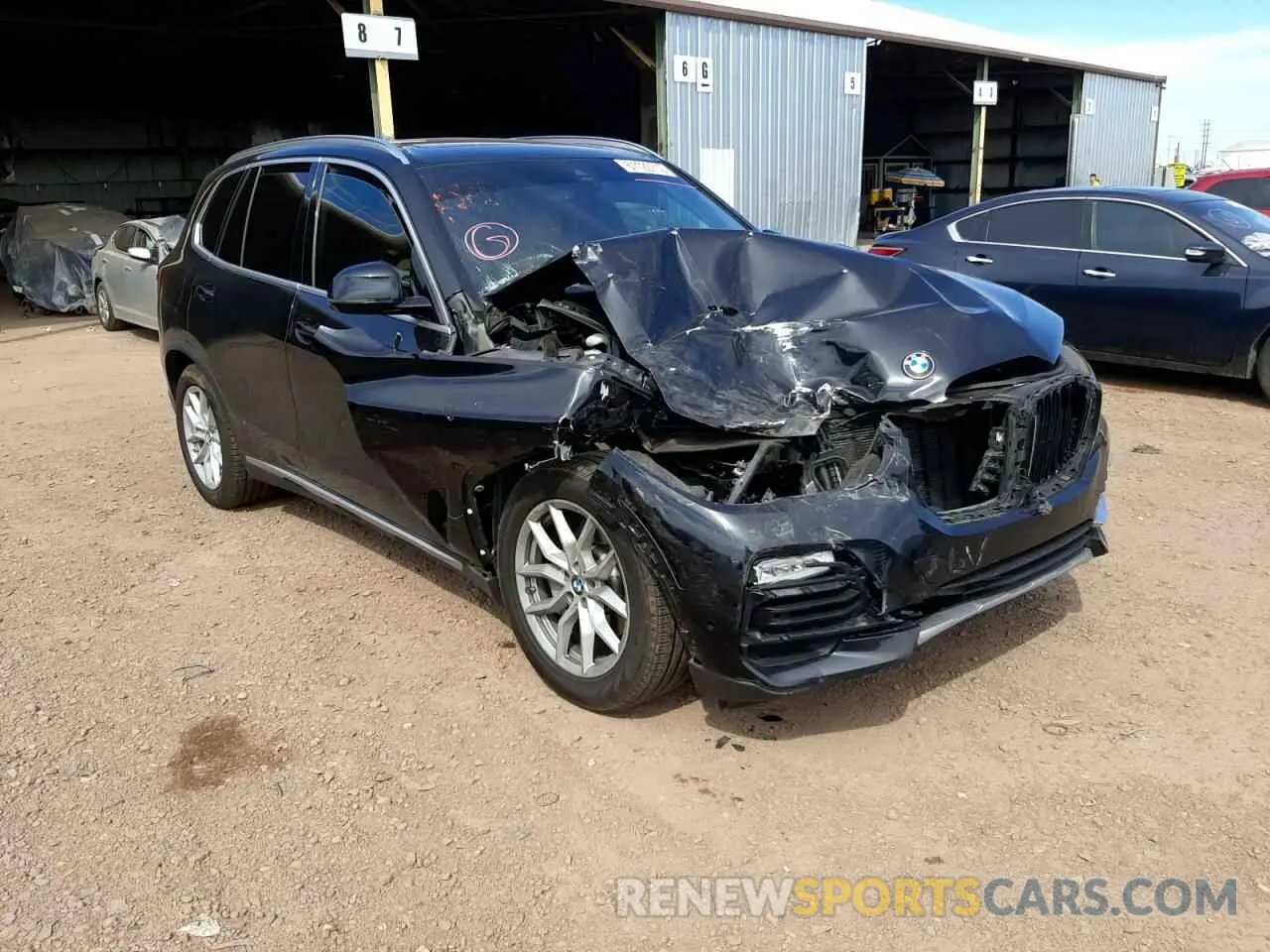1 Photograph of a damaged car 5UXCR6C58KLL63837 BMW X5 2019
