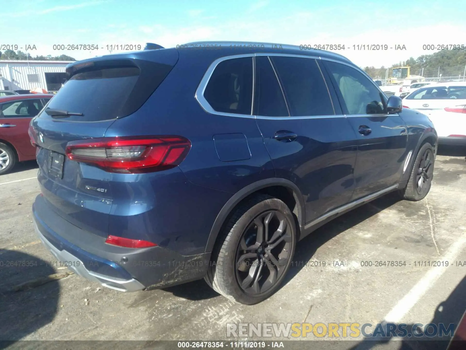 4 Photograph of a damaged car 5UXCR6C59KLK82474 BMW X5 2019
