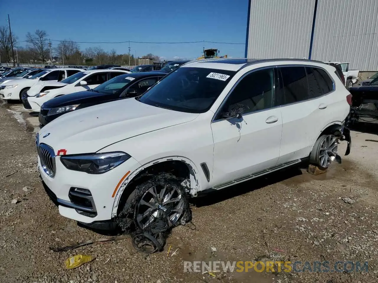 1 Photograph of a damaged car 5UXCR6C59KLK82555 BMW X5 2019