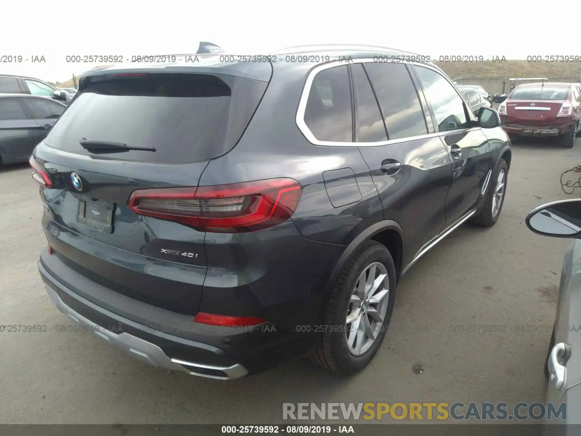 4 Photograph of a damaged car 5UXCR6C59KLL05462 BMW X5 2019