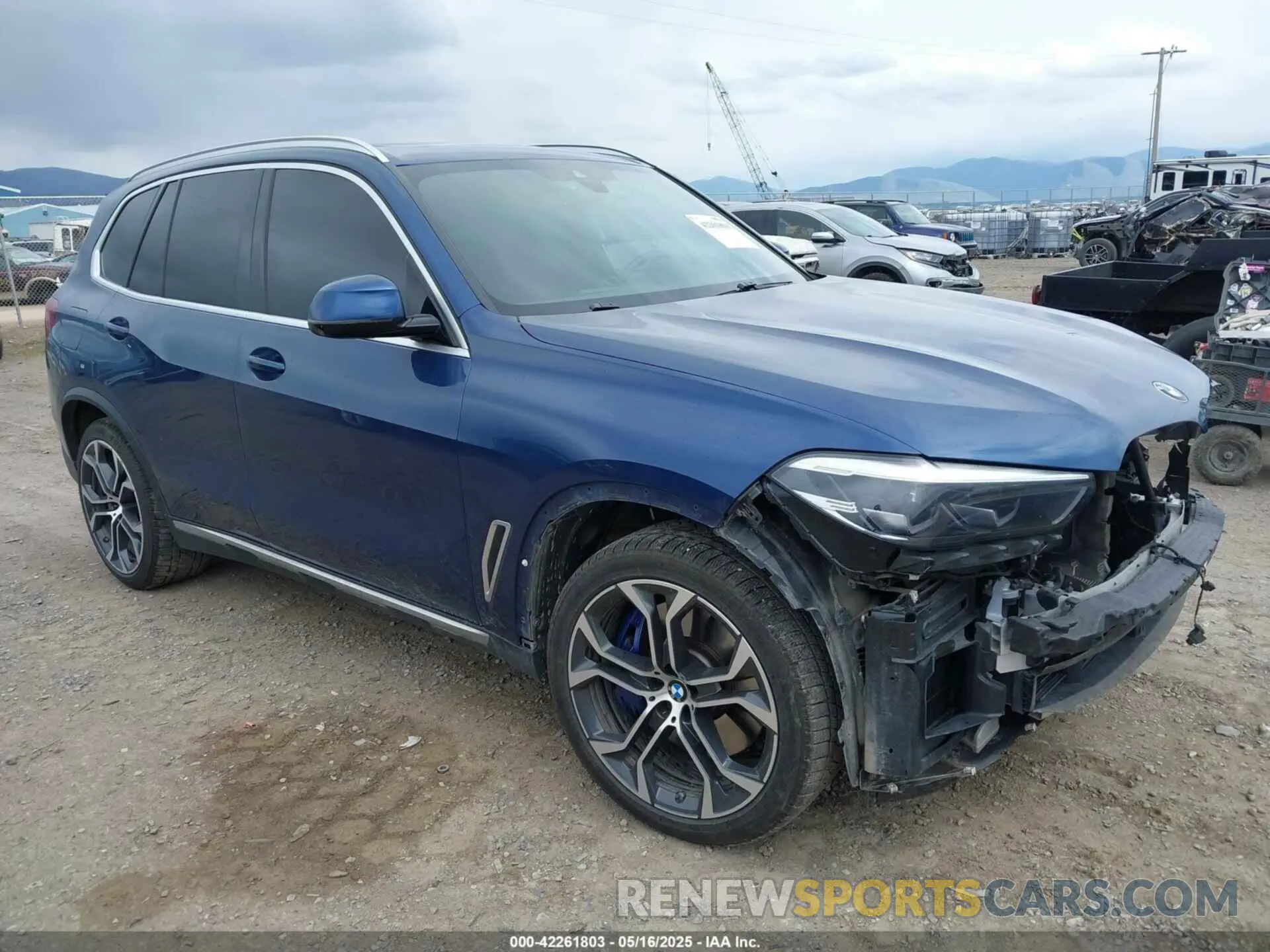 1 Photograph of a damaged car 5UXCR6C59KLL11200 BMW X5 2019
