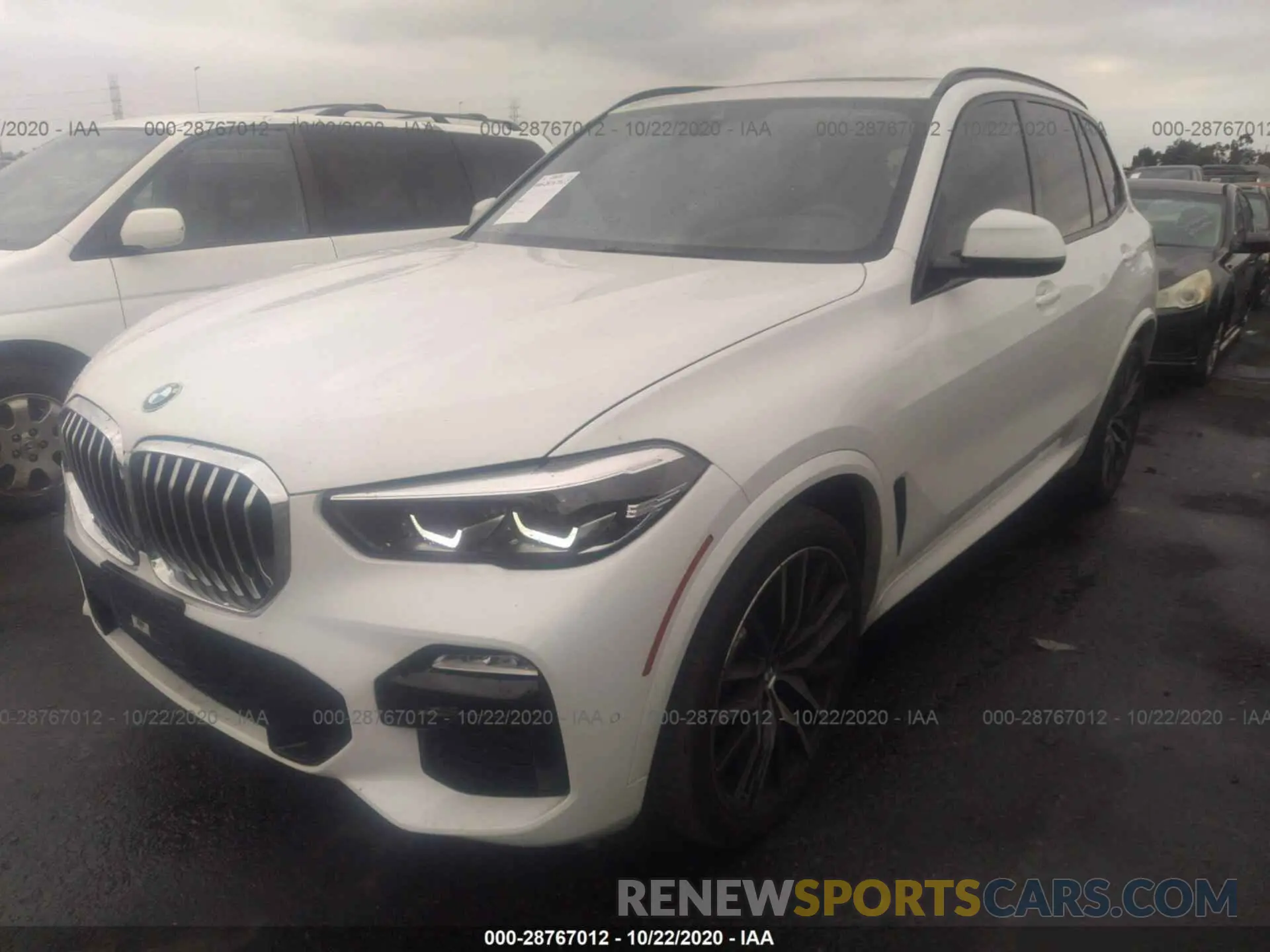 2 Photograph of a damaged car 5UXCR6C59KLL23704 BMW X5 2019