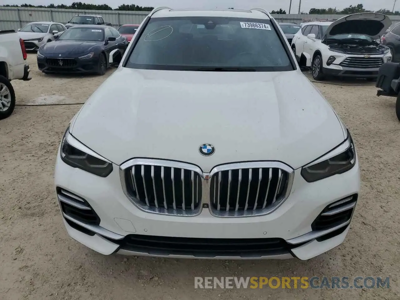 5 Photograph of a damaged car 5UXCR6C59KLL61045 BMW X5 2019