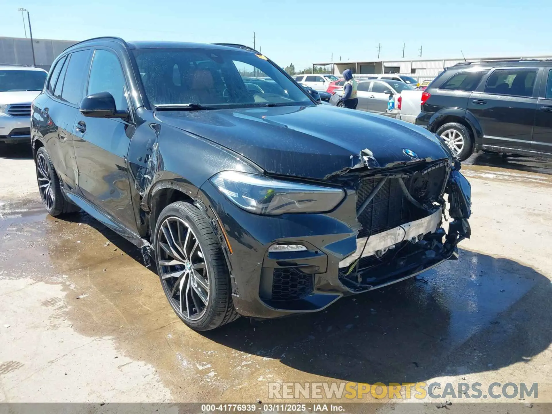 1 Photograph of a damaged car 5UXCR6C5XKLK79812 BMW X5 2019