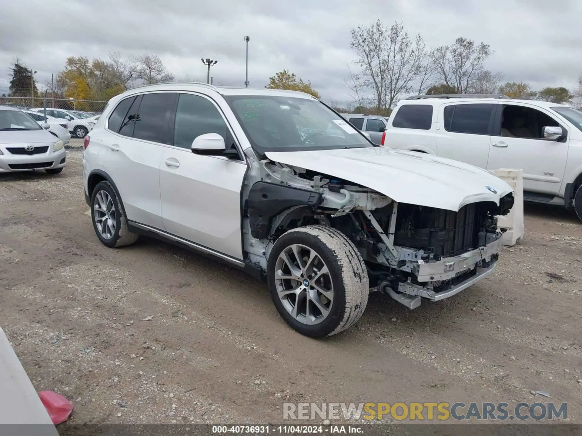 1 Photograph of a damaged car 5UXCR6C5XKLL01386 BMW X5 2019