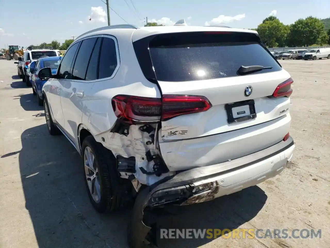 3 Photograph of a damaged car 5UXCR6C5XKLL12176 BMW X5 2019