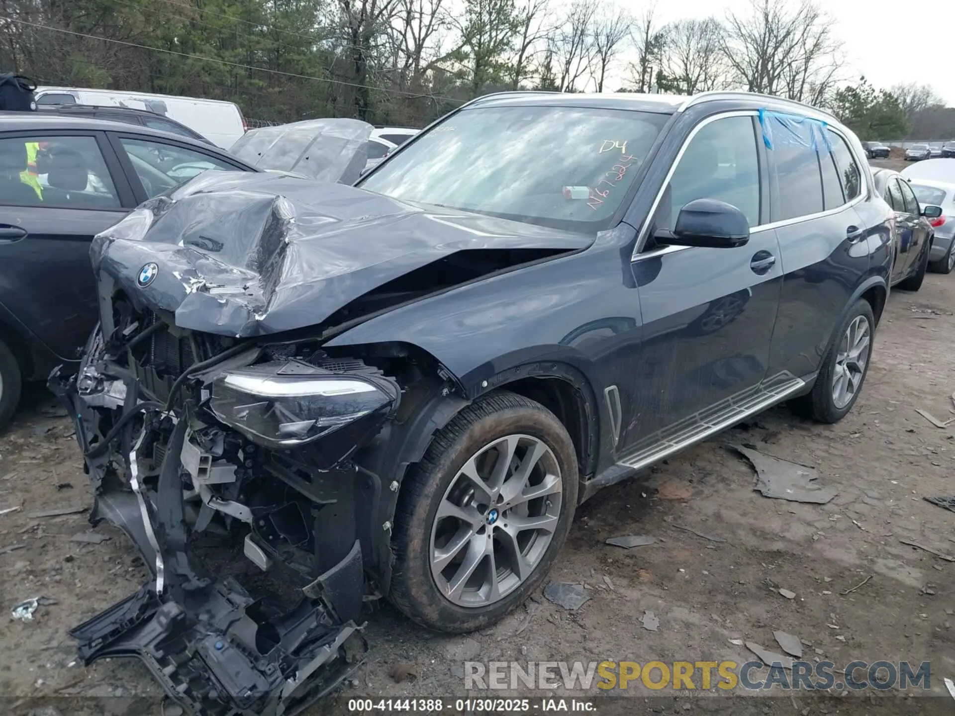 2 Photograph of a damaged car 5UXJU2C50KLN67224 BMW X5 2019