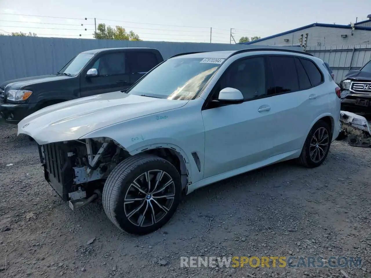 1 Photograph of a damaged car 5UXJU2C52KLN64454 BMW X5 2019