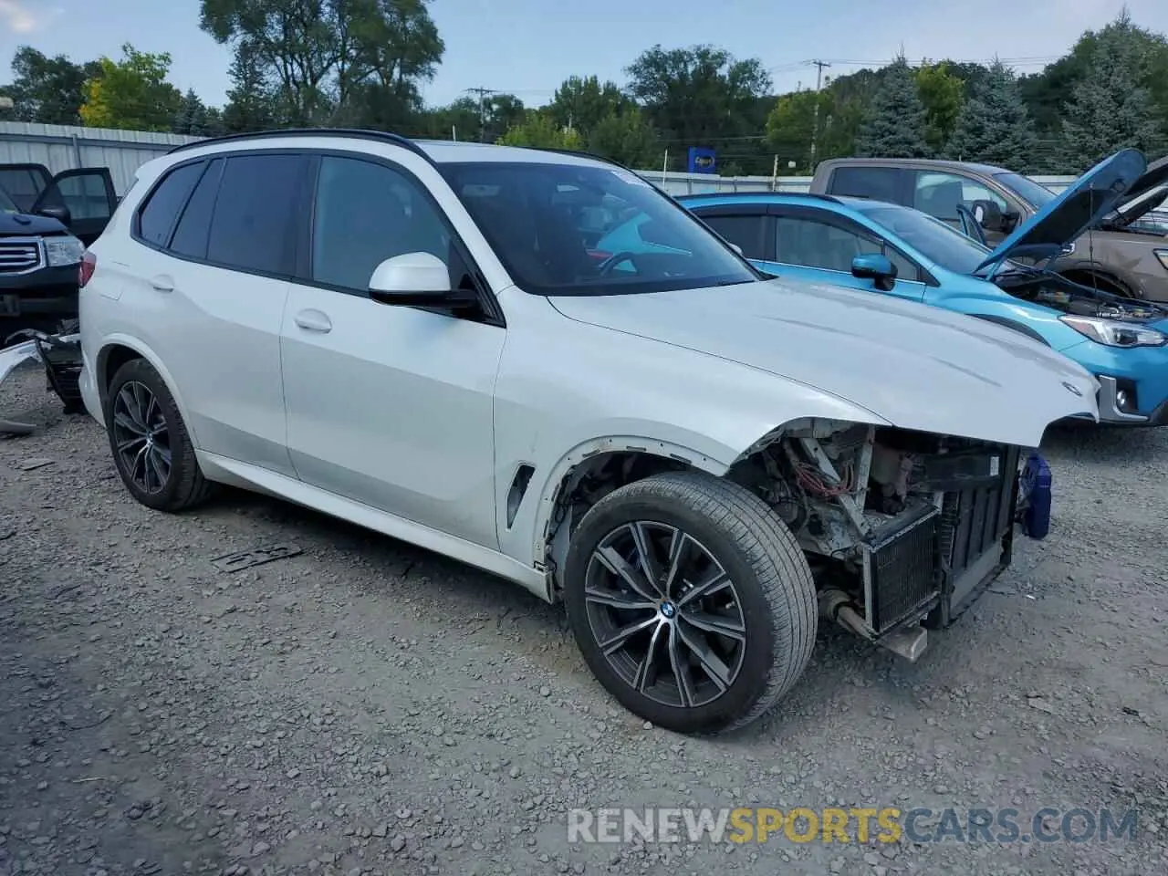 4 Photograph of a damaged car 5UXJU2C52KLN64454 BMW X5 2019