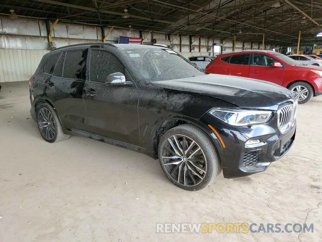 4 Photograph of a damaged car 5UXJU2C53KLN64107 BMW X5 2019