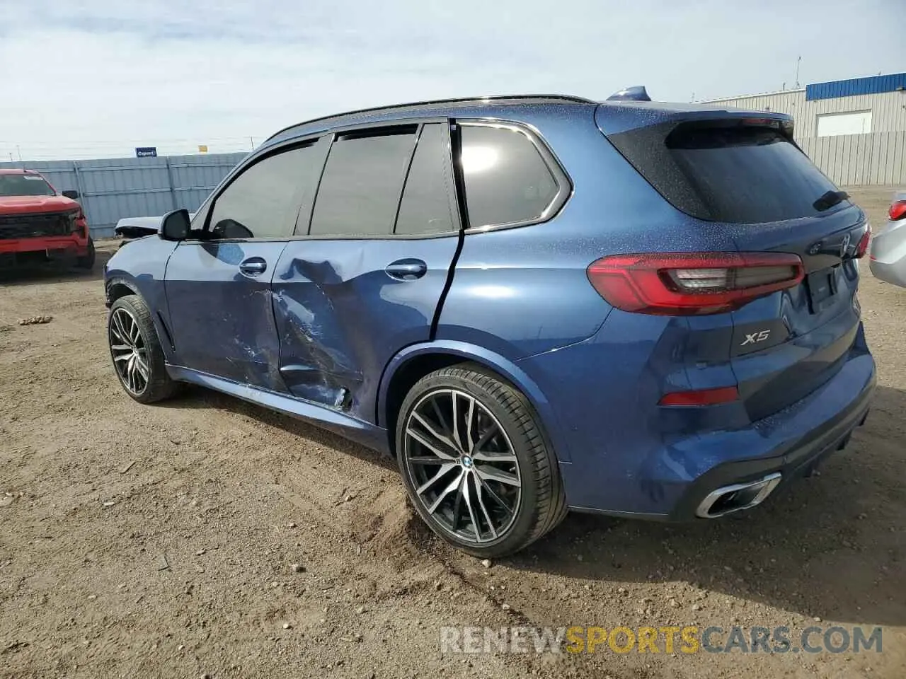 2 Photograph of a damaged car 5UXJU2C54KLN65654 BMW X5 2019