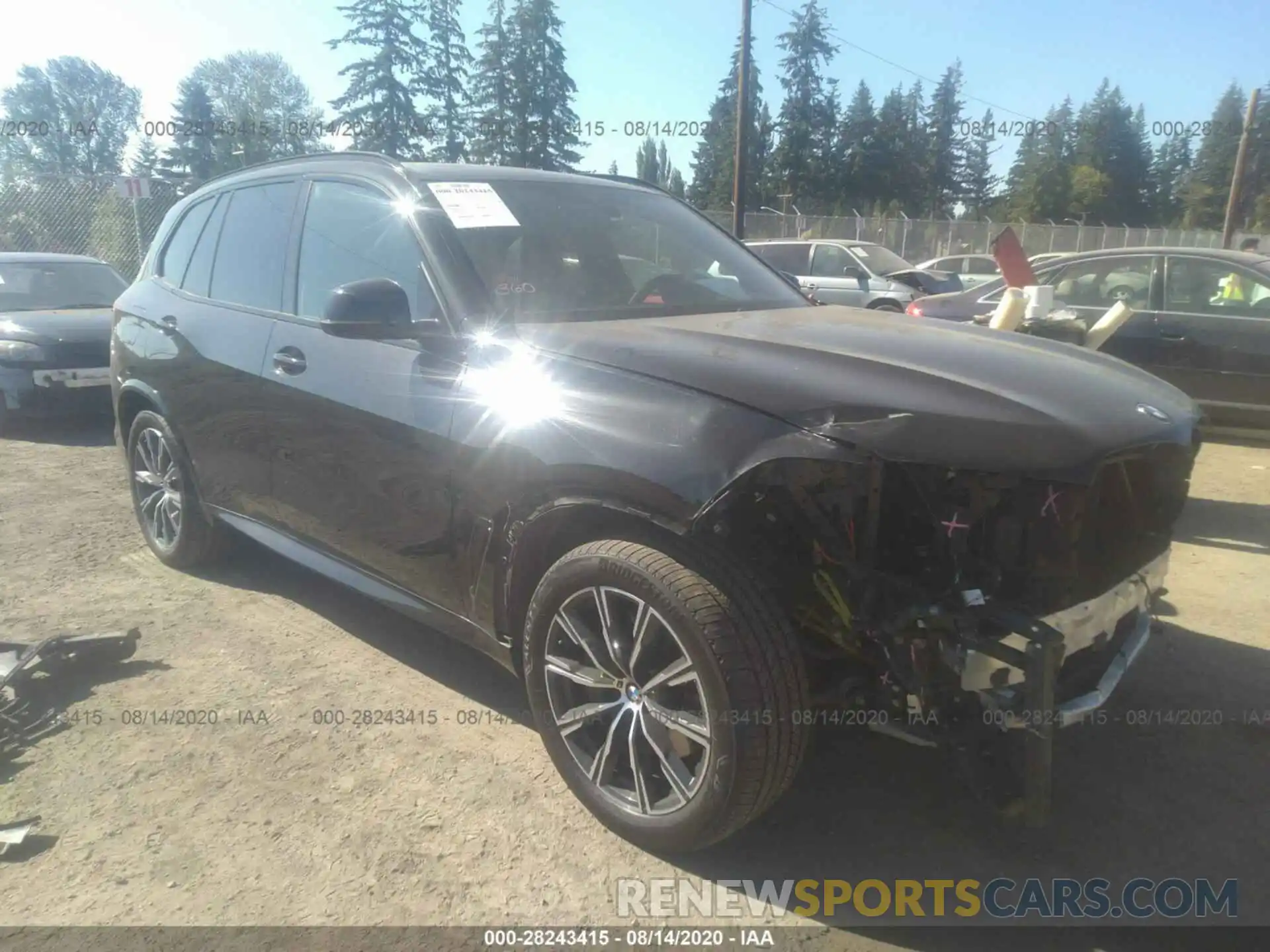 1 Photograph of a damaged car 5UXJU2C54KLN67114 BMW X5 2019