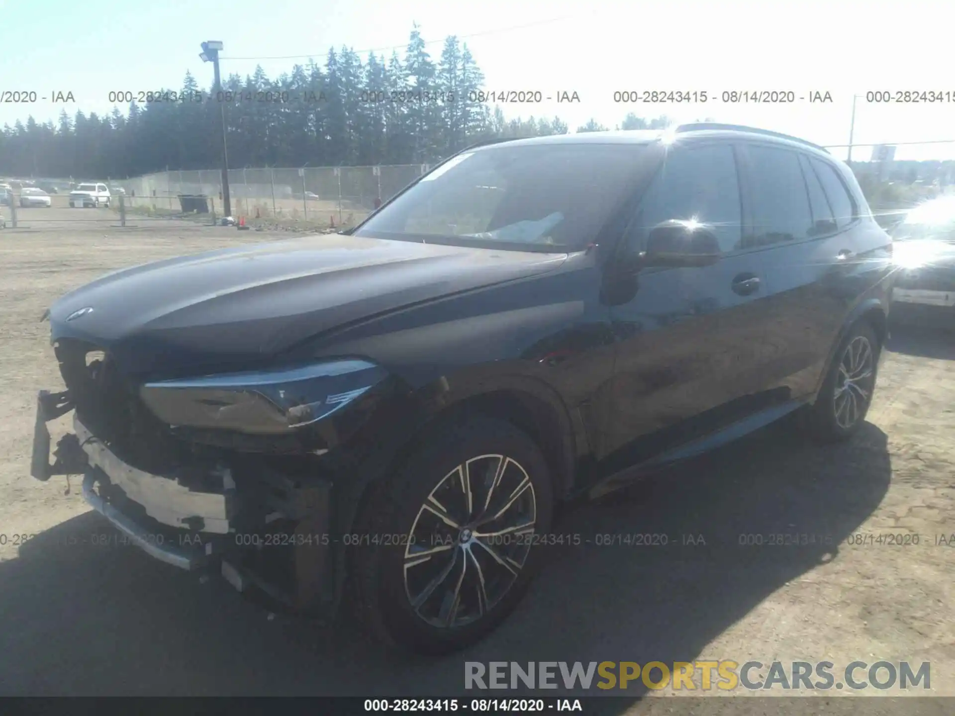 2 Photograph of a damaged car 5UXJU2C54KLN67114 BMW X5 2019