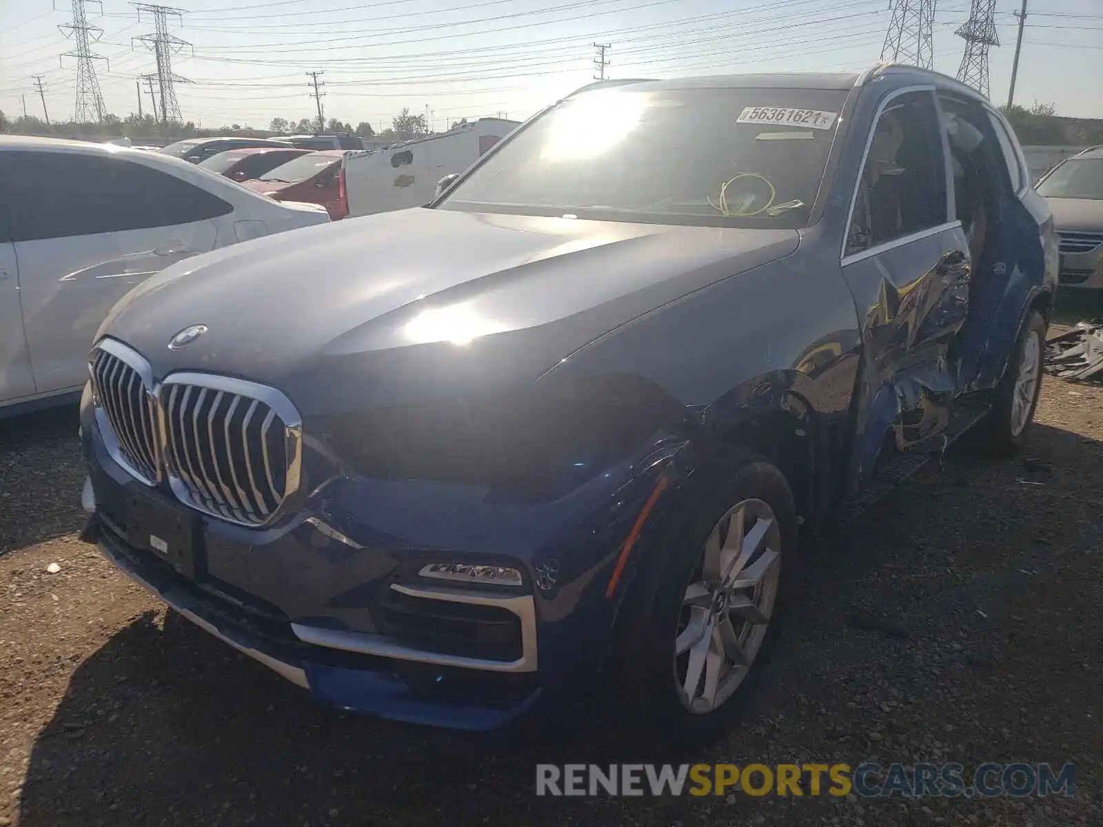 2 Photograph of a damaged car 5UXJU2C55KLN67381 BMW X5 2019