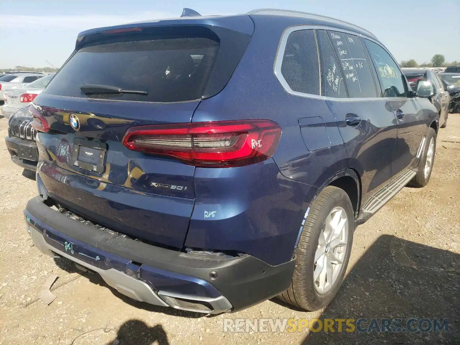 4 Photograph of a damaged car 5UXJU2C55KLN67381 BMW X5 2019