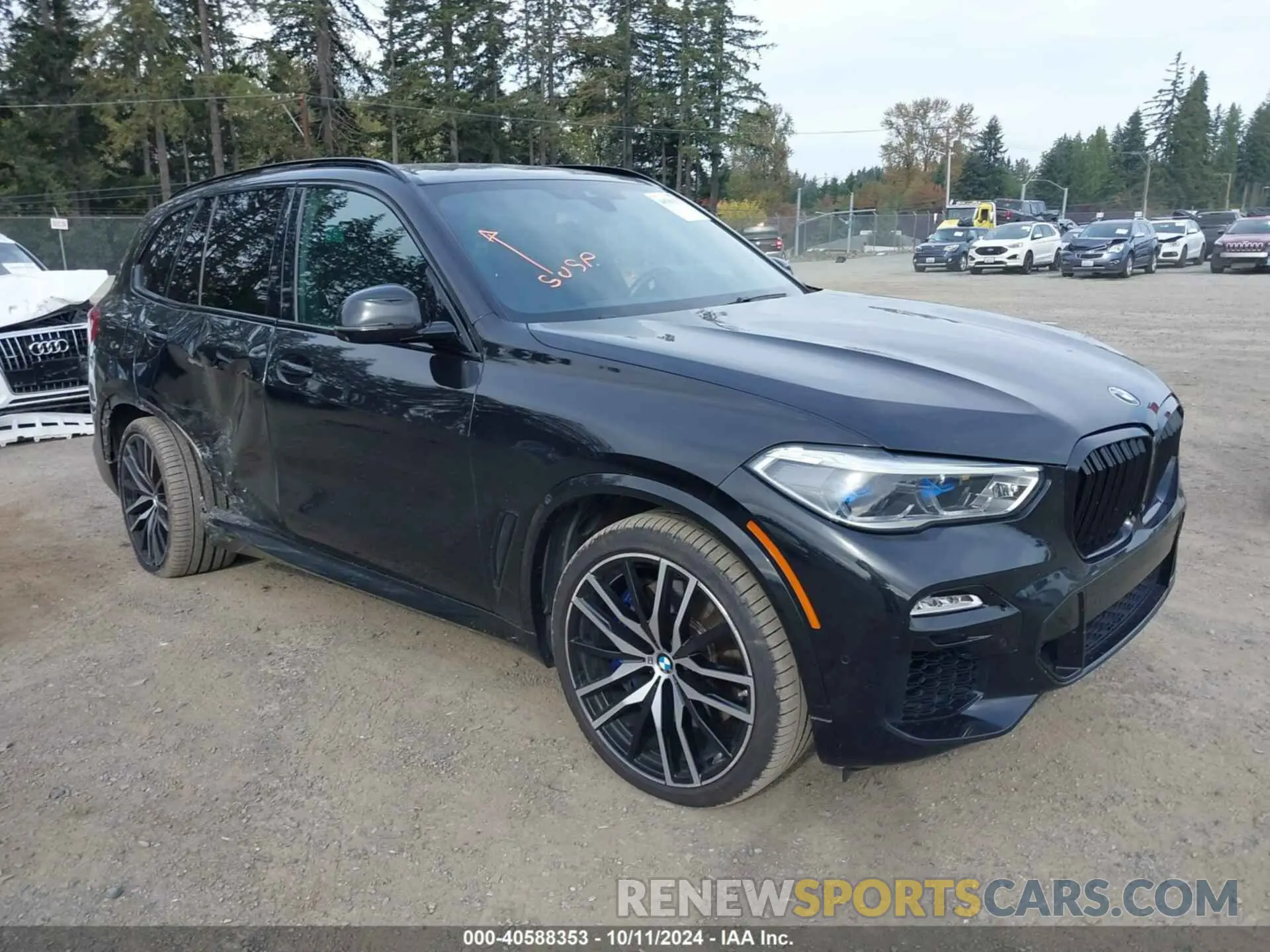 1 Photograph of a damaged car 5UXJU2C56KLN64649 BMW X5 2019