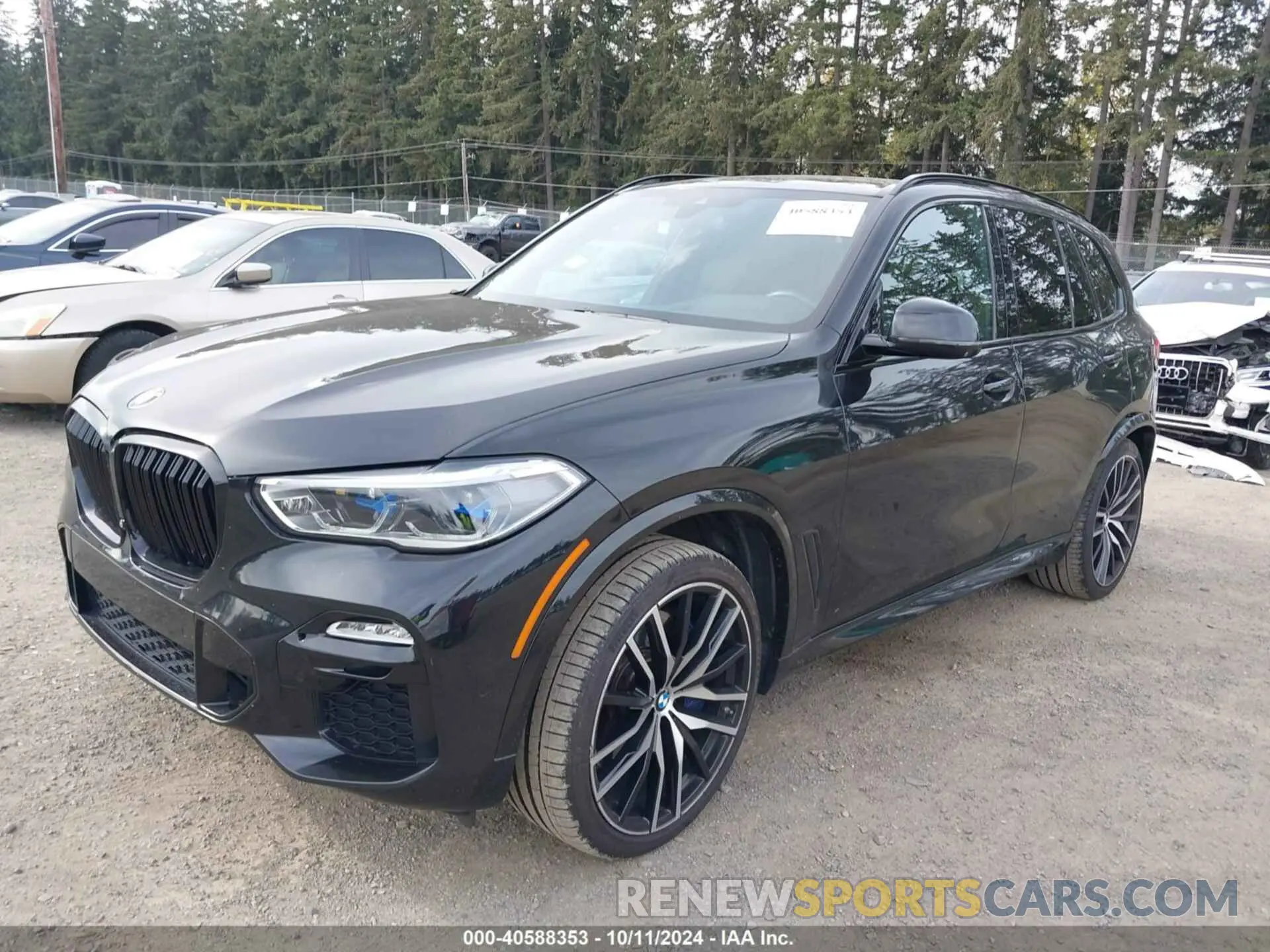 2 Photograph of a damaged car 5UXJU2C56KLN64649 BMW X5 2019