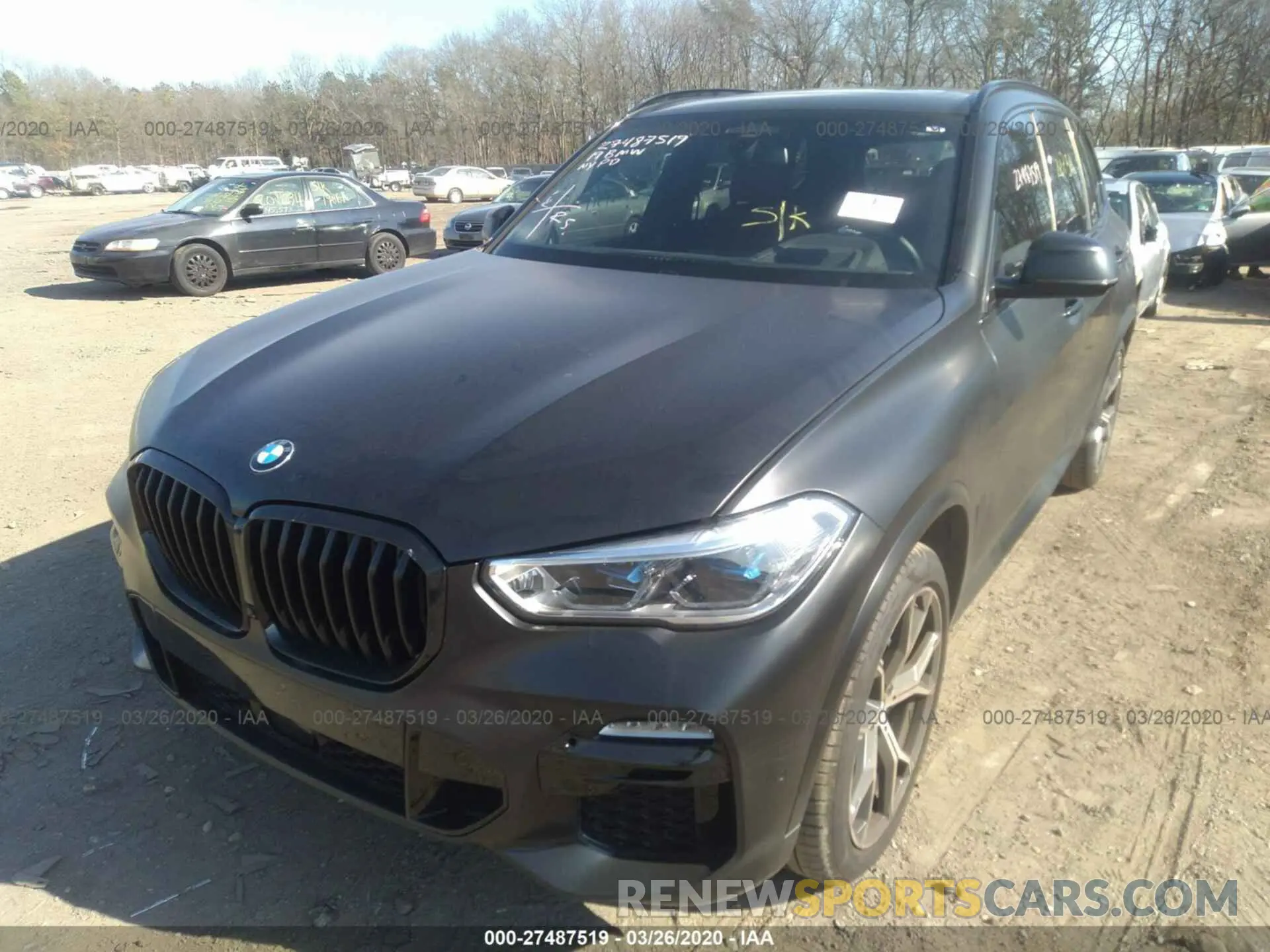 6 Photograph of a damaged car 5UXJU2C59KLN64063 BMW X5 2019